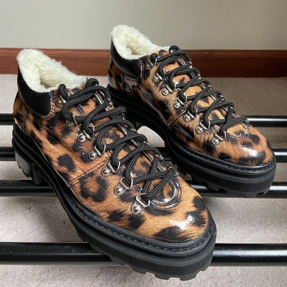 SCHUTZ Wolmen Lucille Leather Boots - NEW NWOB - Picture 7 of 8